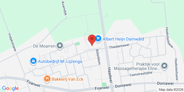 Locatie op kaart