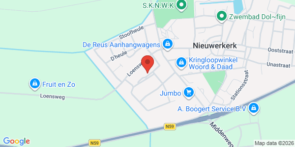 Locatie op kaart