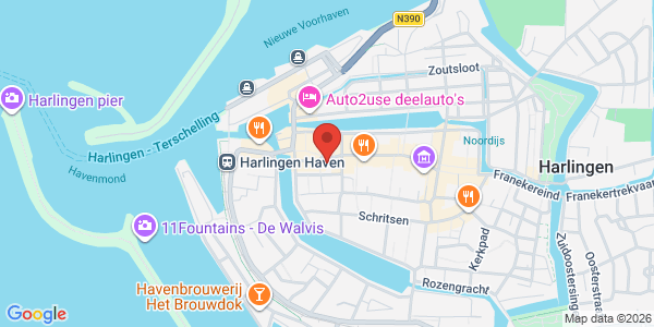 Locatie op kaart