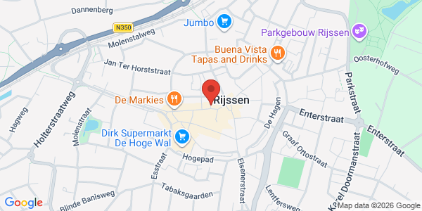 Locatie op kaart
