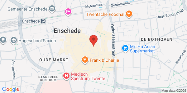Locatie op kaart