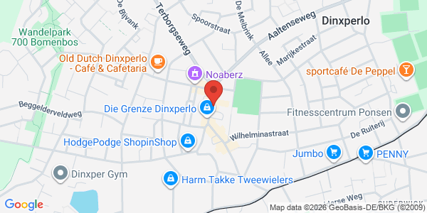 Locatie op kaart