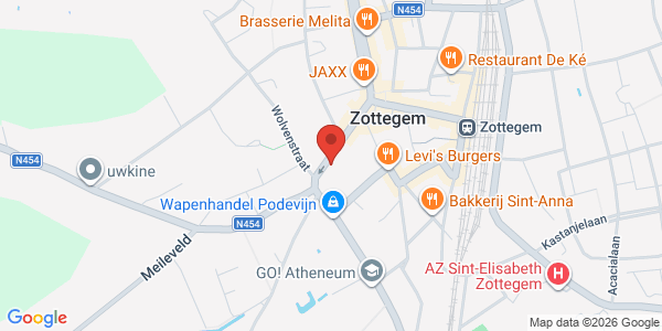 Locatie op kaart