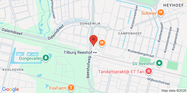 Locatie op kaart