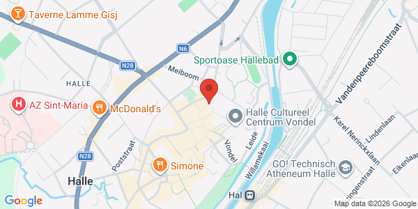 Locatie op kaart