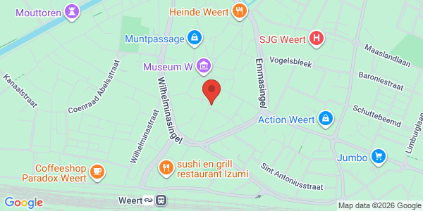 Locatie op kaart