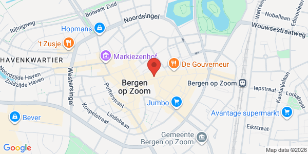 Locatie op kaart