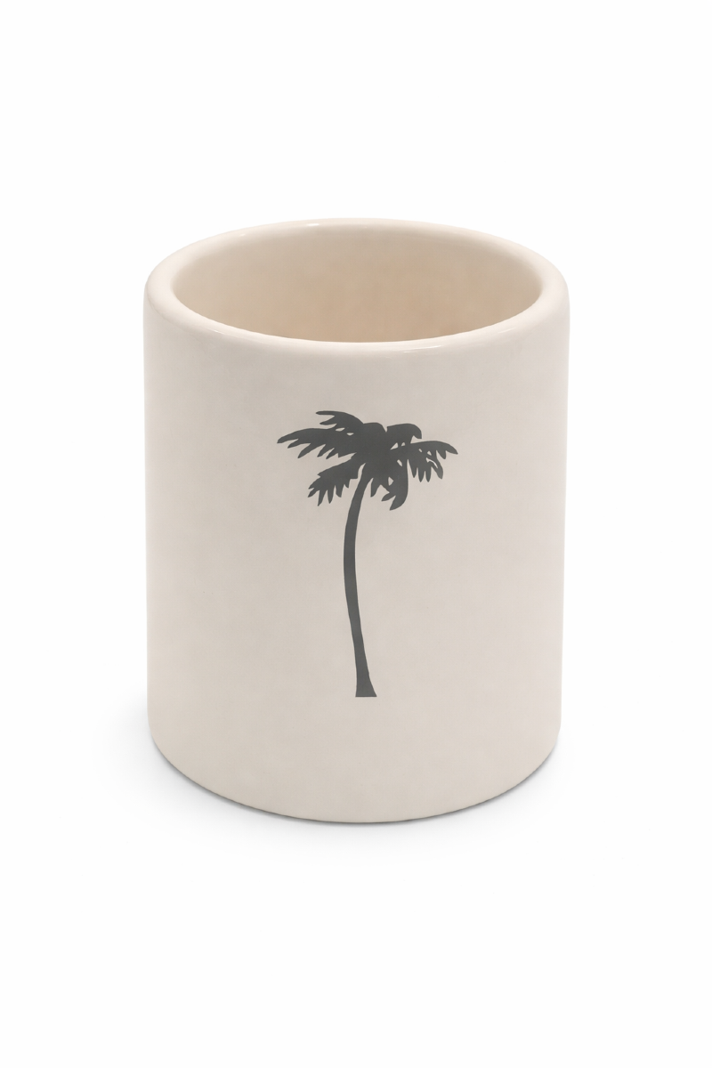 Beker Palmboom, handmade in Italy