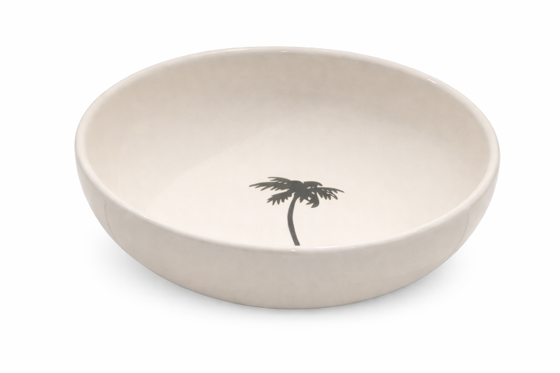 Schaal Palmboom, handmade in Italy