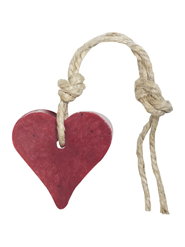 Hart 55 gram kersenrood met cranberrypit parfum vijg