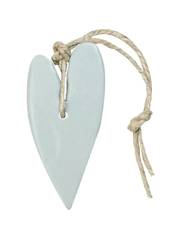 Hart XL  licht blauw parfum linnen 100 gram