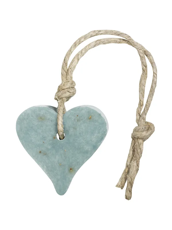 Hart 55 gram blauw/petrol met oregano geur olive