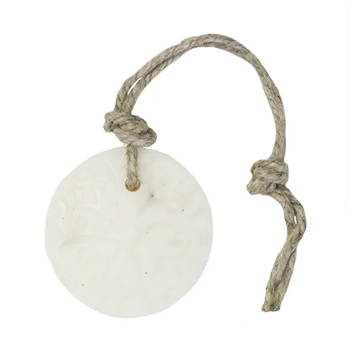 Batik schijf 70 gram naturel met ghassoul parfum mille fleurs