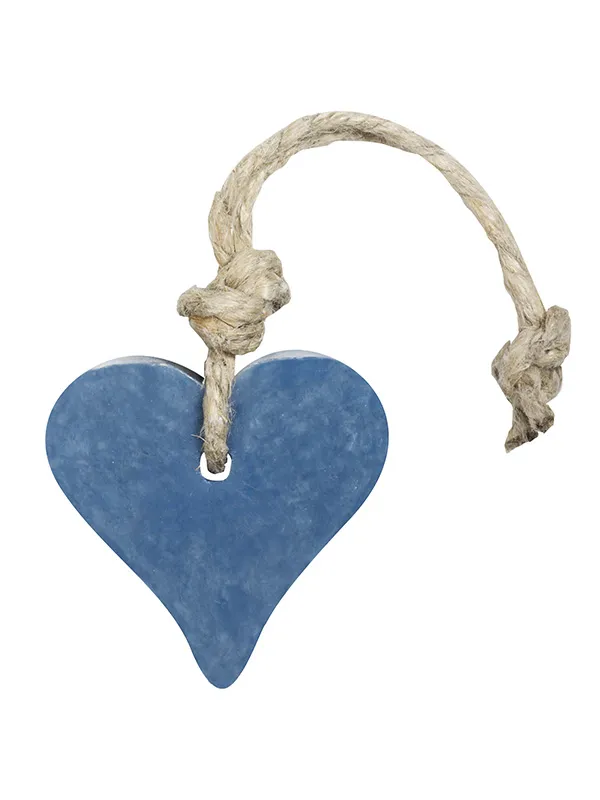 Hart 55 gram donker blauw jeans parfum mille fleur