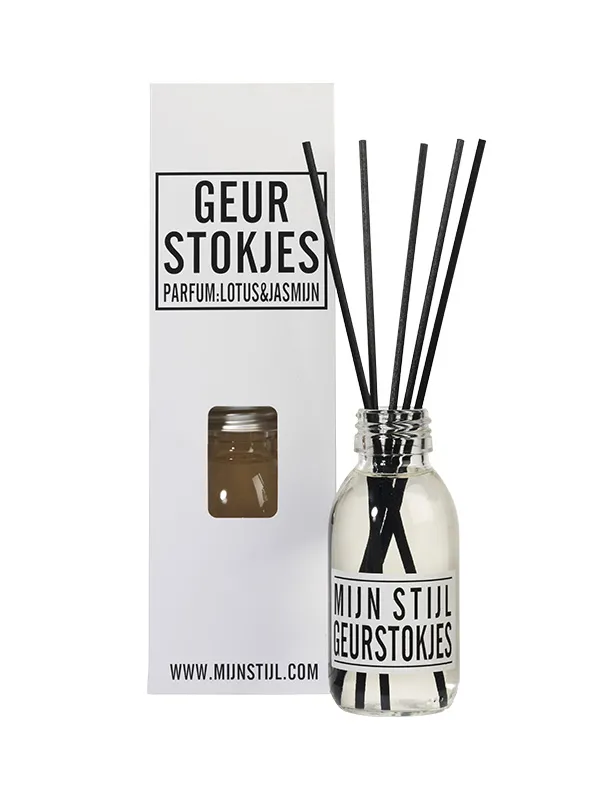 Geurstokjes parfum Lotus Jasmijn
