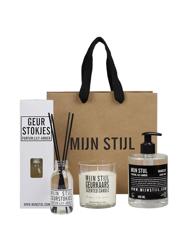 Kadoset geur Lily Amber