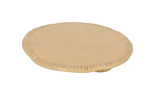 Zeepschaaltje handmade met ribbelrand