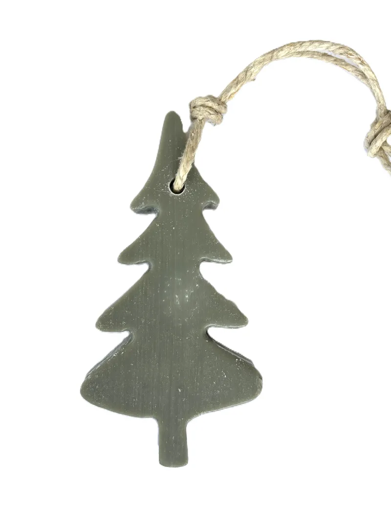 Kerstboom XL leger groen parfum olijf 80 gram