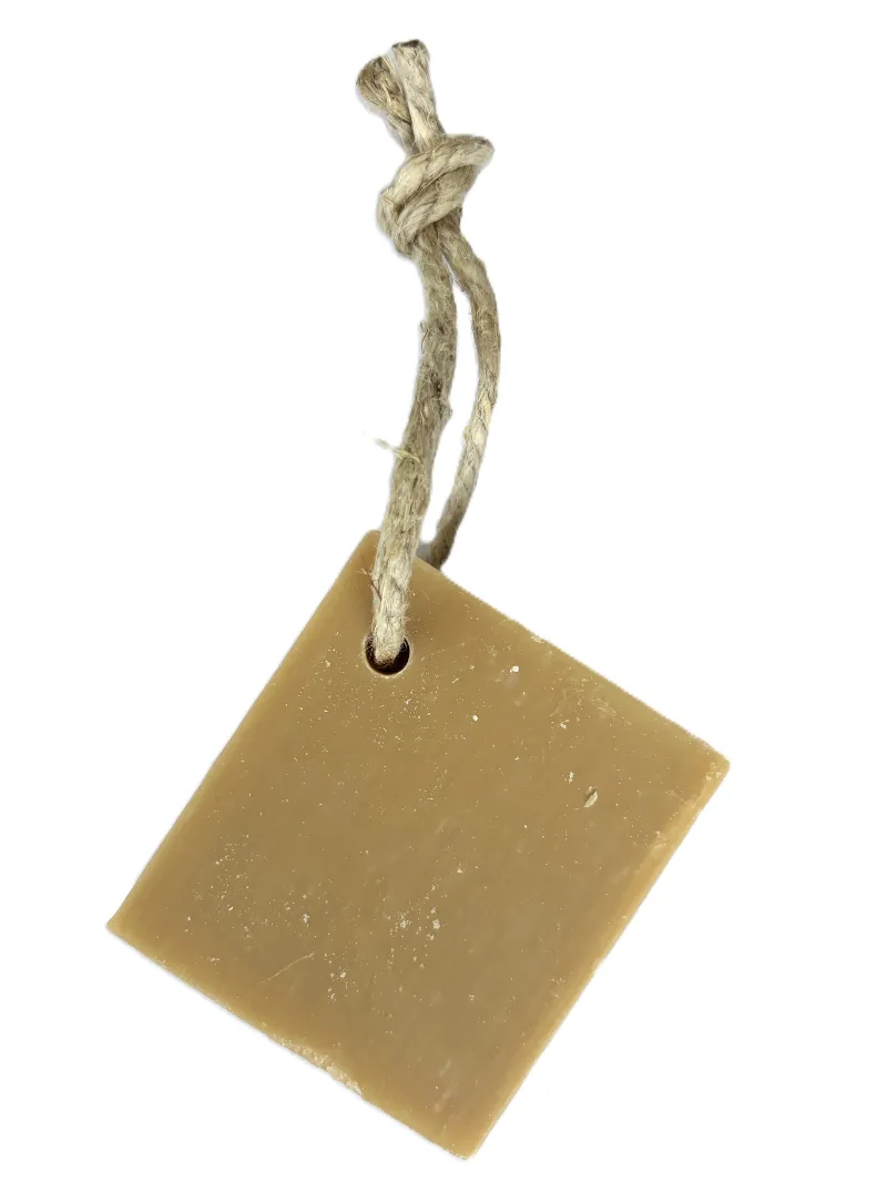 Vierkant 80 gram argile jaune parfum lotus jasmijn