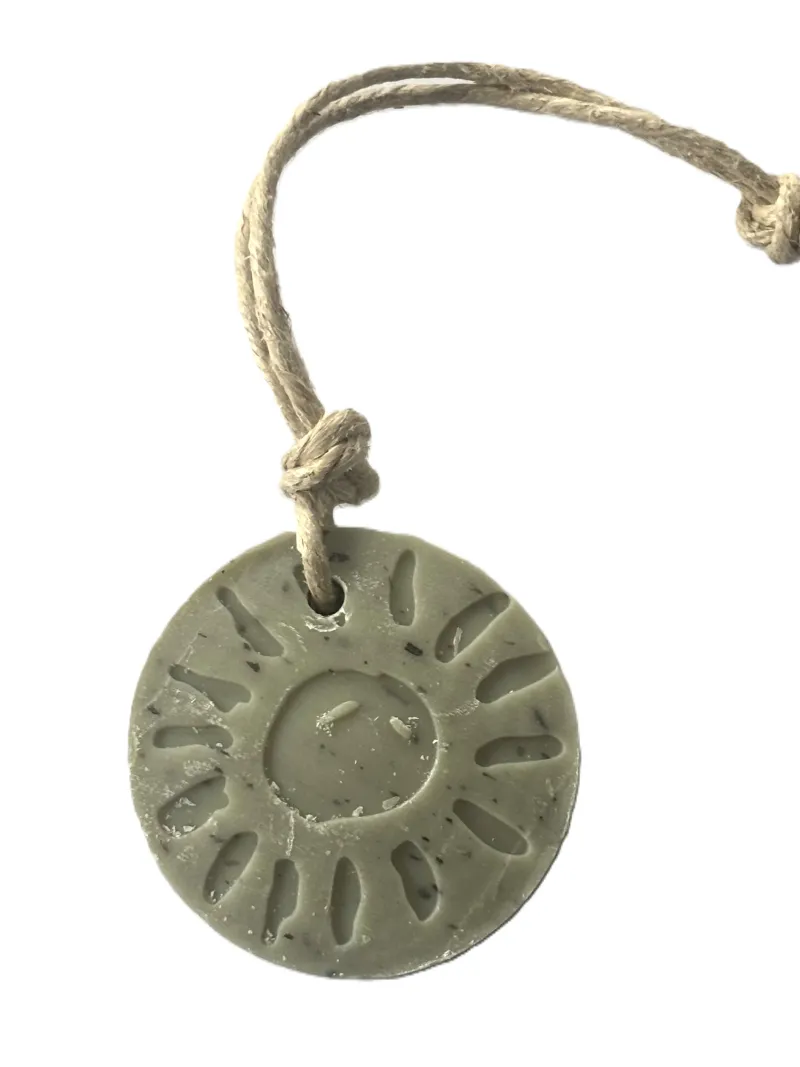 Zon 70 gram argille groen, basilicum parfum citroen basilicum