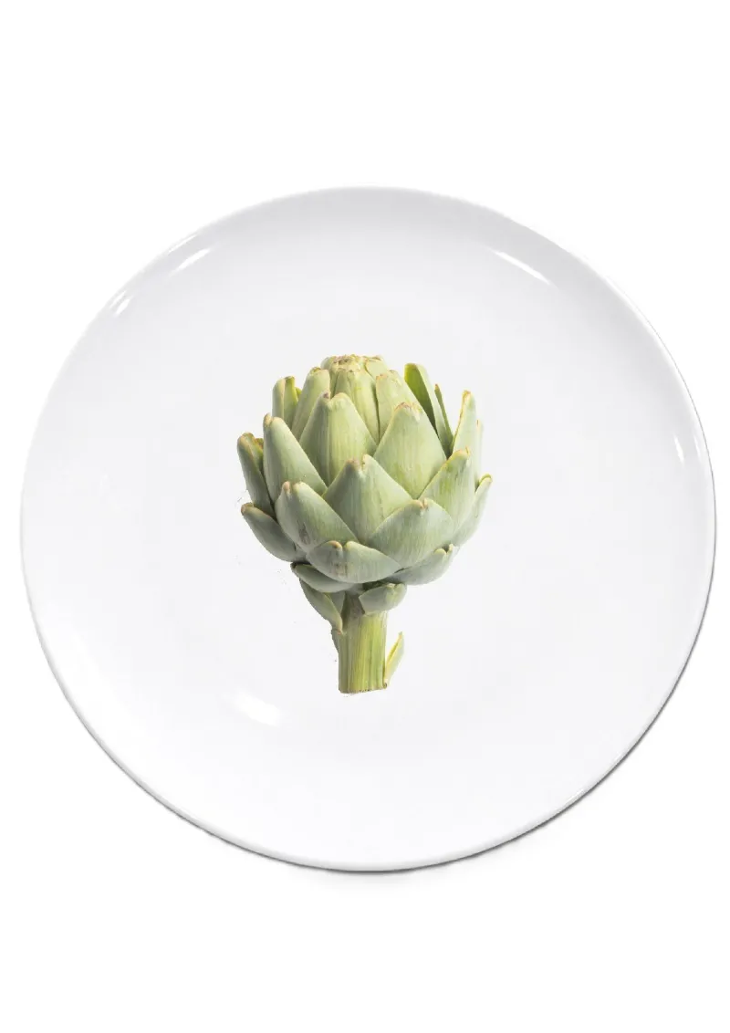 (Wand)Bord met afbeelding artisjok